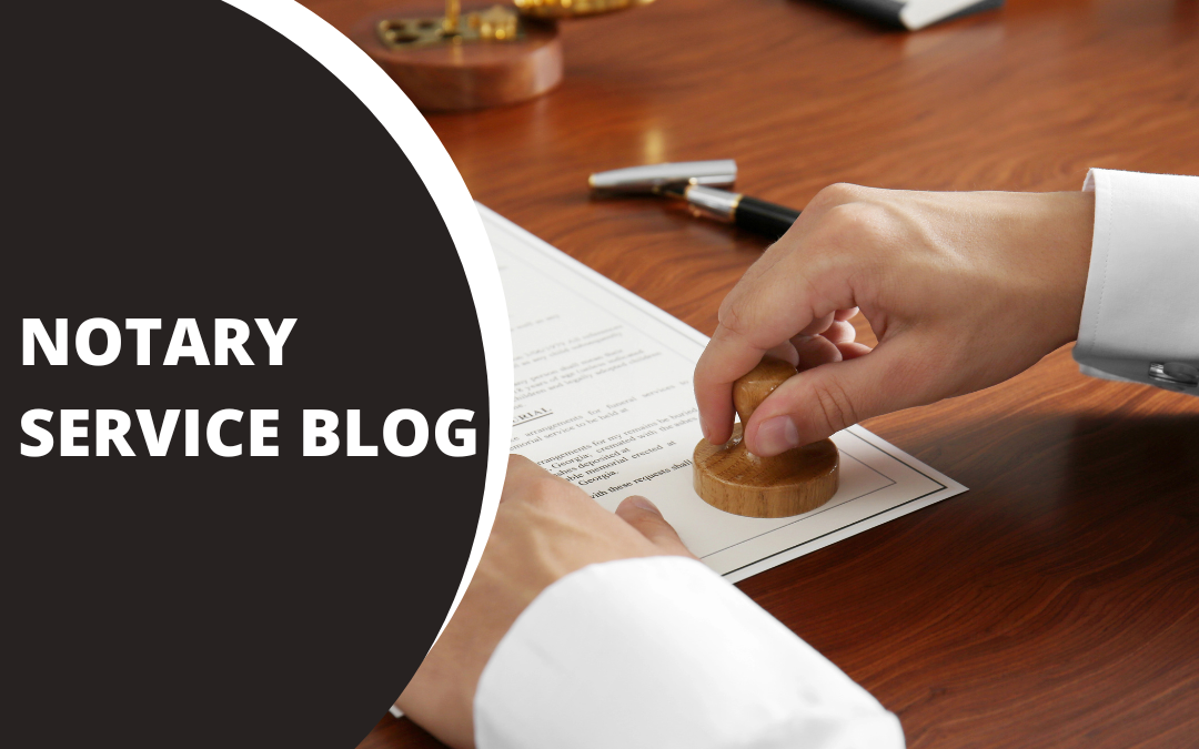 Notary Service Blog